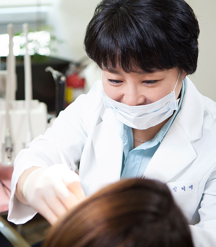 K Dental Hospital キム・ミエ院長（ポートレート）