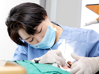 K Dental Hospital 治療中の様子